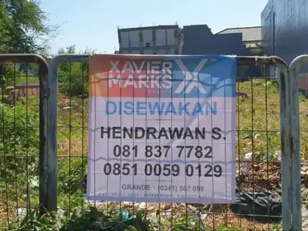 Disewakan Tanah Lokasi Strategis di Jalan Raya Merr Ir H Soekarno, Surabaya