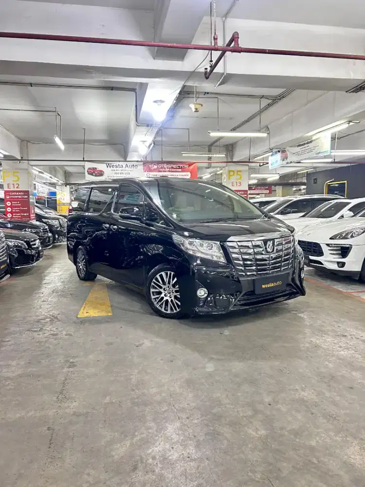 KM 79rb Toyota Alphard G ATPM 2017 Like New bkn 2016