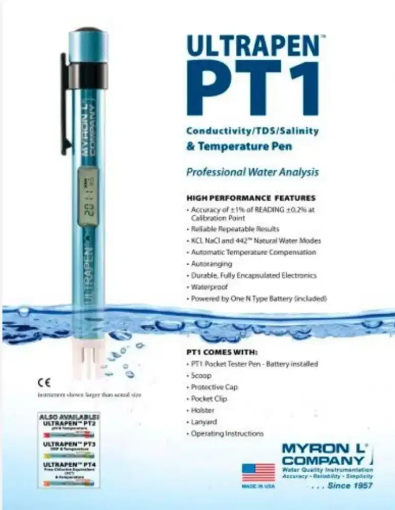ULTRAPEN PT-1 MYRON water filtration reverse osmosis RO membran filter
