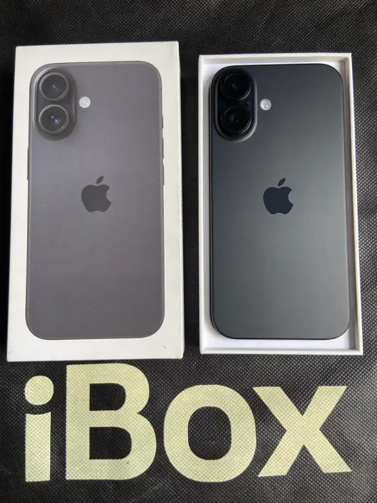 Iphone 16 256GB iBox pemakaian 1 bulan