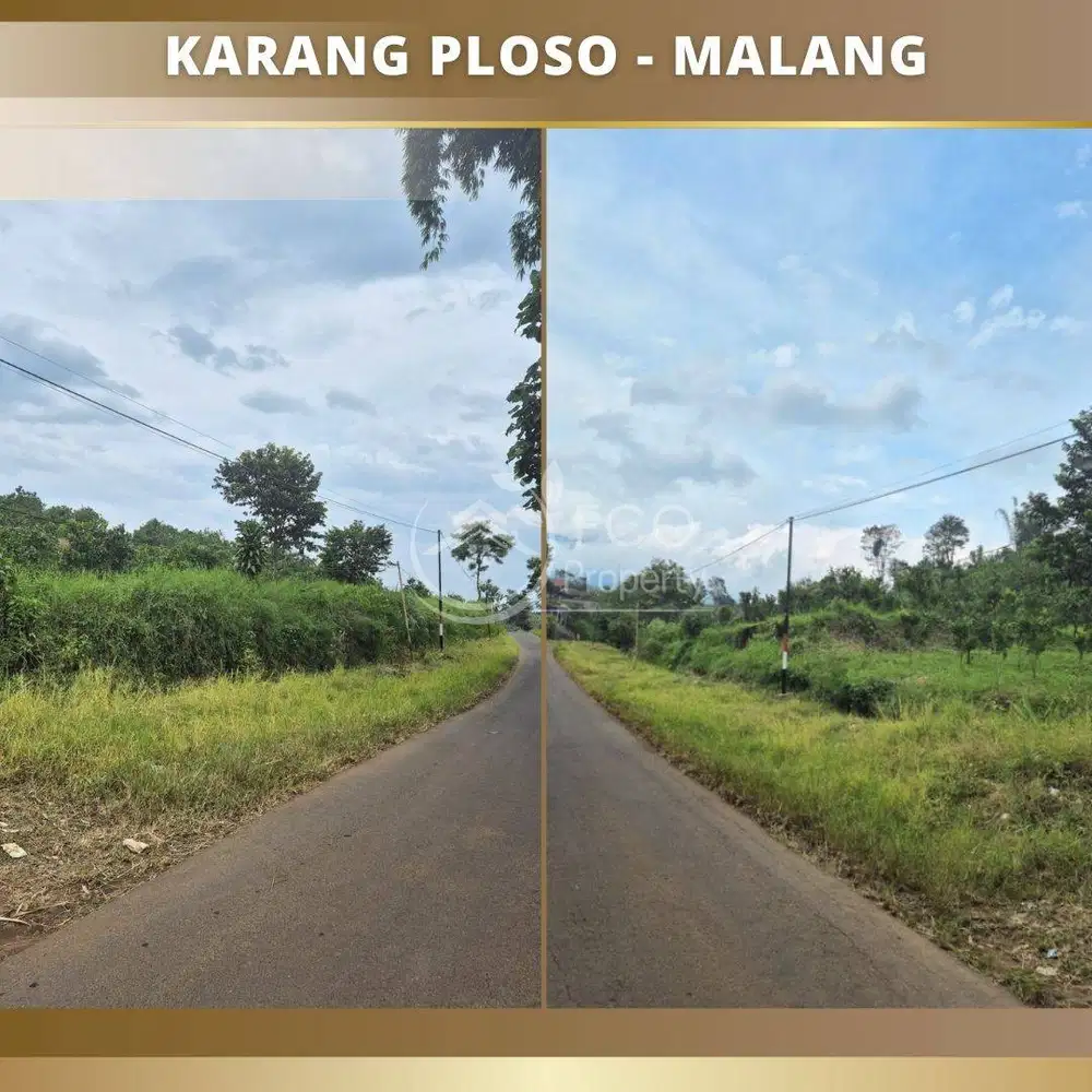 Lahan 8 Hektar Raya Tawangargo Karangploso Malang