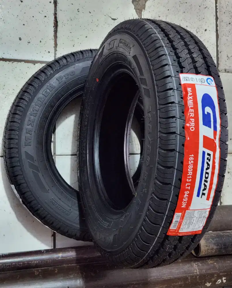 2 Ban Mobil GT Radial MAXMILER PRO 165/80 R13 Granmax Carry Tayo BARU