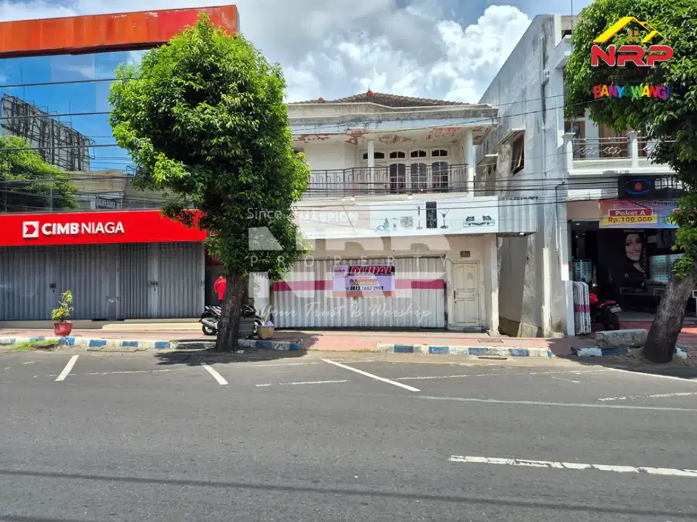 Dijual Ruko 2 Lantai Super Strategis dekat Simpang 5 Banyuwangi Kota