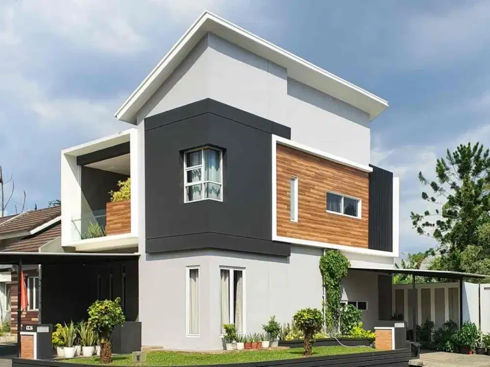 Rumah modern minimalis siap huni di lokasi strategis posisi hook