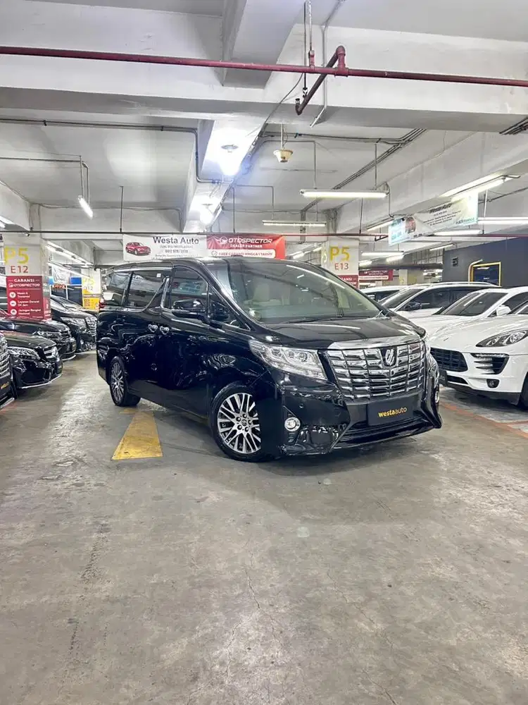 KM 79rb Toyota Alphard G ATPM 2017 Like New bkn 2016