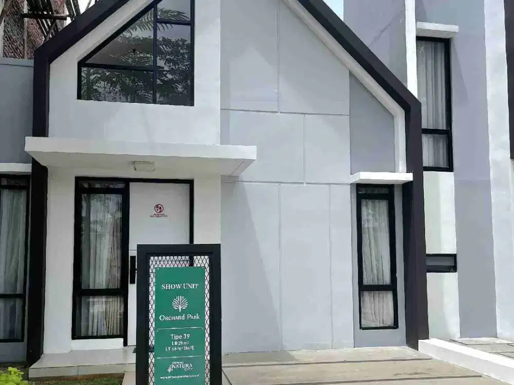 CLUSTER ORCHARD PARK KONSEP SKANDINAVIA NATURA SERPONG CITY