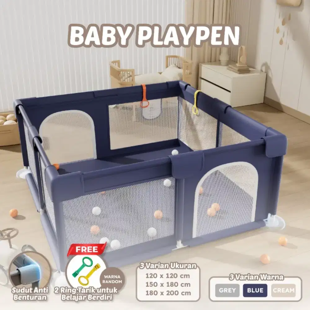 Kisubo Playpen Pagar Pengaman Anak