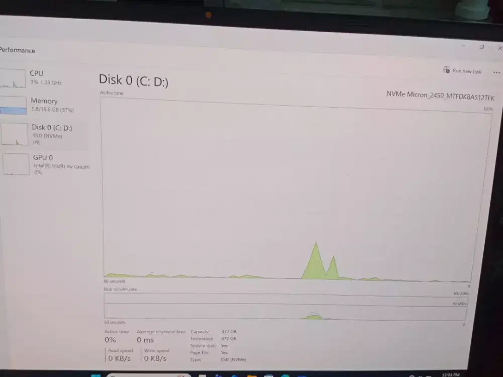 Jual laptop asus i7 gen 12 512gb