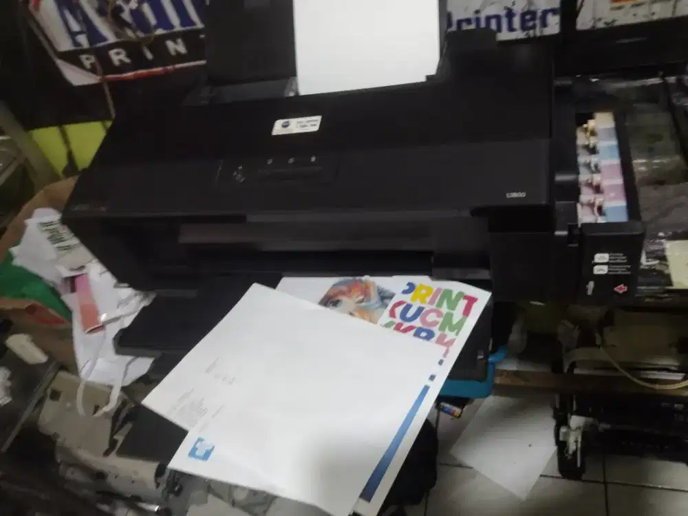 Epson L1800 A3 siap pakai seperti baru