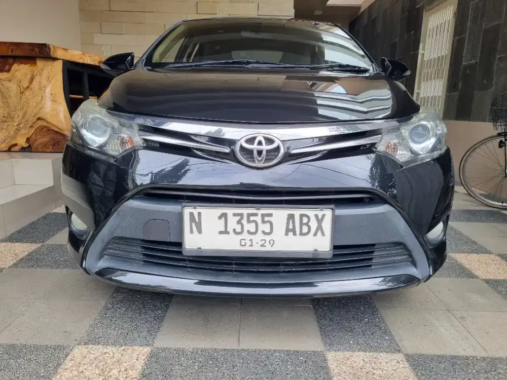 Toyota Vios 1.5G AT facelift pemakaian 2014 NIK 2013 N kota malang