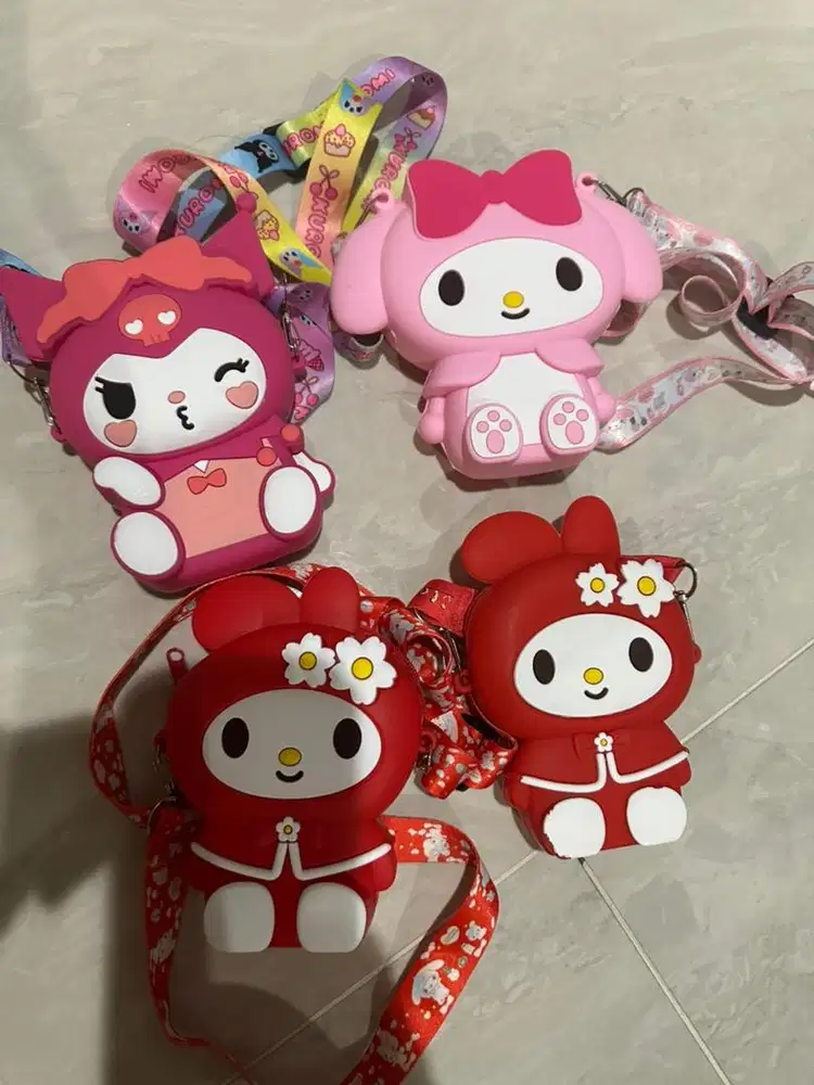 Tas selempang silikon anak