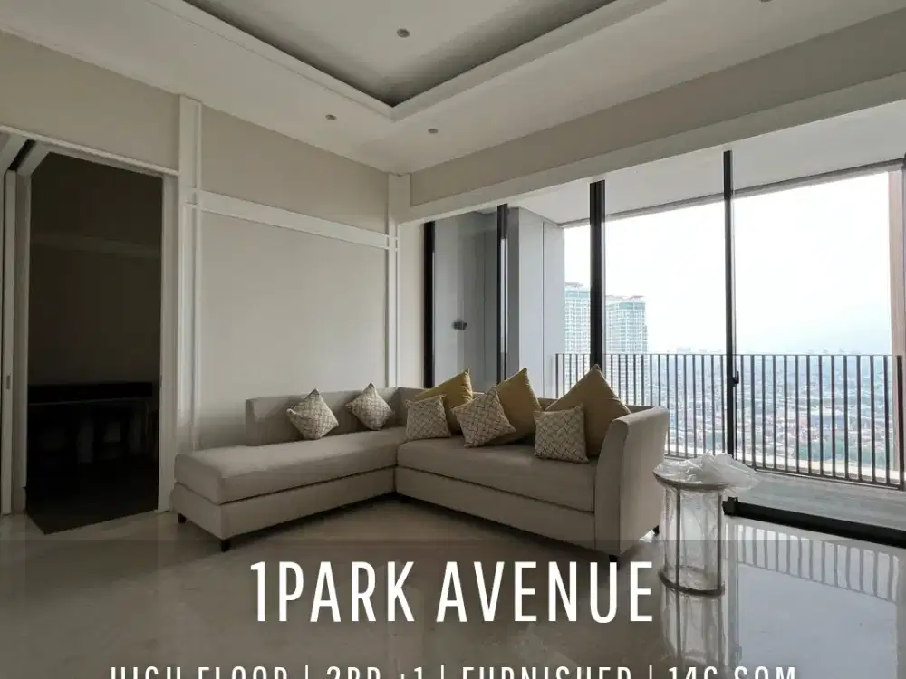 Apartemen 1Park Avenue Tower Hamilton High Floor View Favorite Siap Huni