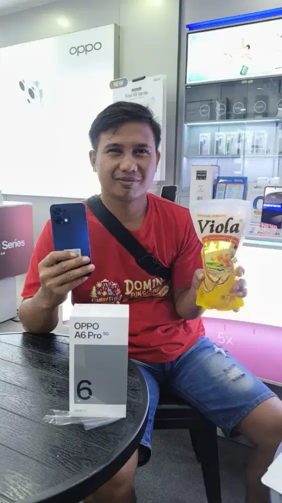 OPPO A6 PRO 5G DISKON 200K KREDIT TANPA DP DAPAT BONUS LENGKAP