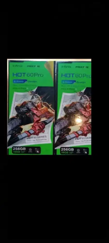 Infinix hot 60 pro 256gb ram 8gb dan8/128 resmi