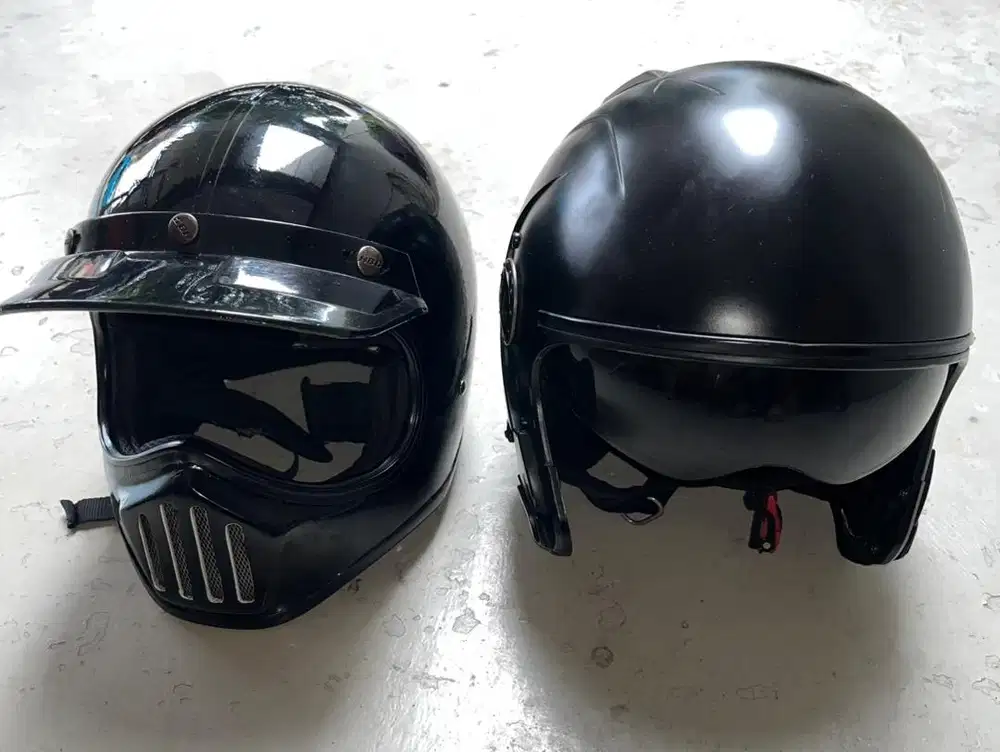 Dijual helm murah 250rb NETT saja sudah dapat 2 HELM merk NHK dan HBC