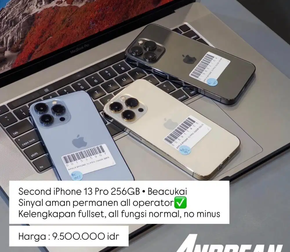 Iphone 13 pro 256 beacukai