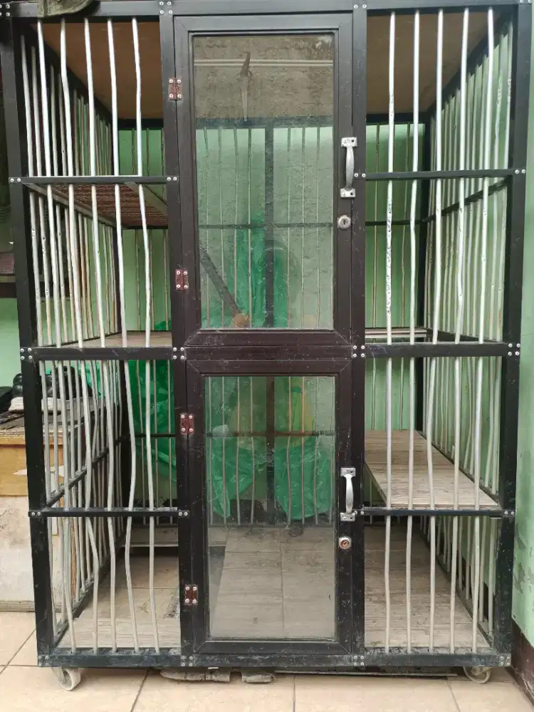 Kandang kucing 2 rak