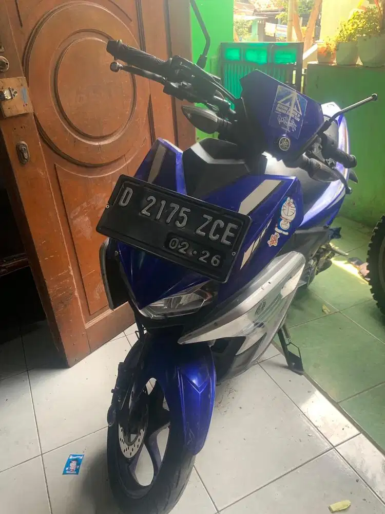Yamaha Aerox 125 cc biru