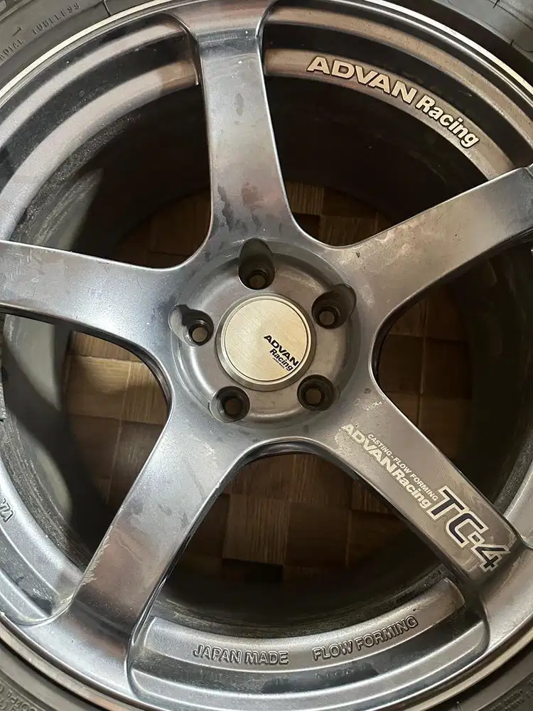 velg advan racing  tc4 original dan ban michelin primacy 4 245/50 R18