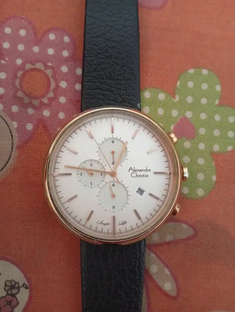 Di jual jam cowok Alexander Christie Crono