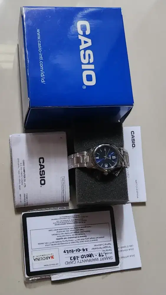 Jam tangan casio wanita ori second mulus