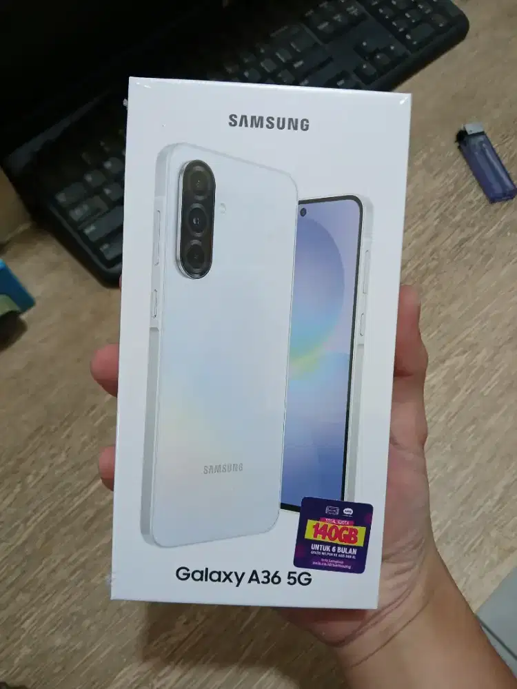 Samsung A36 5G 8+8/256GB, Snapdragon 6 gen 3, Baru fresh Garansi resmi