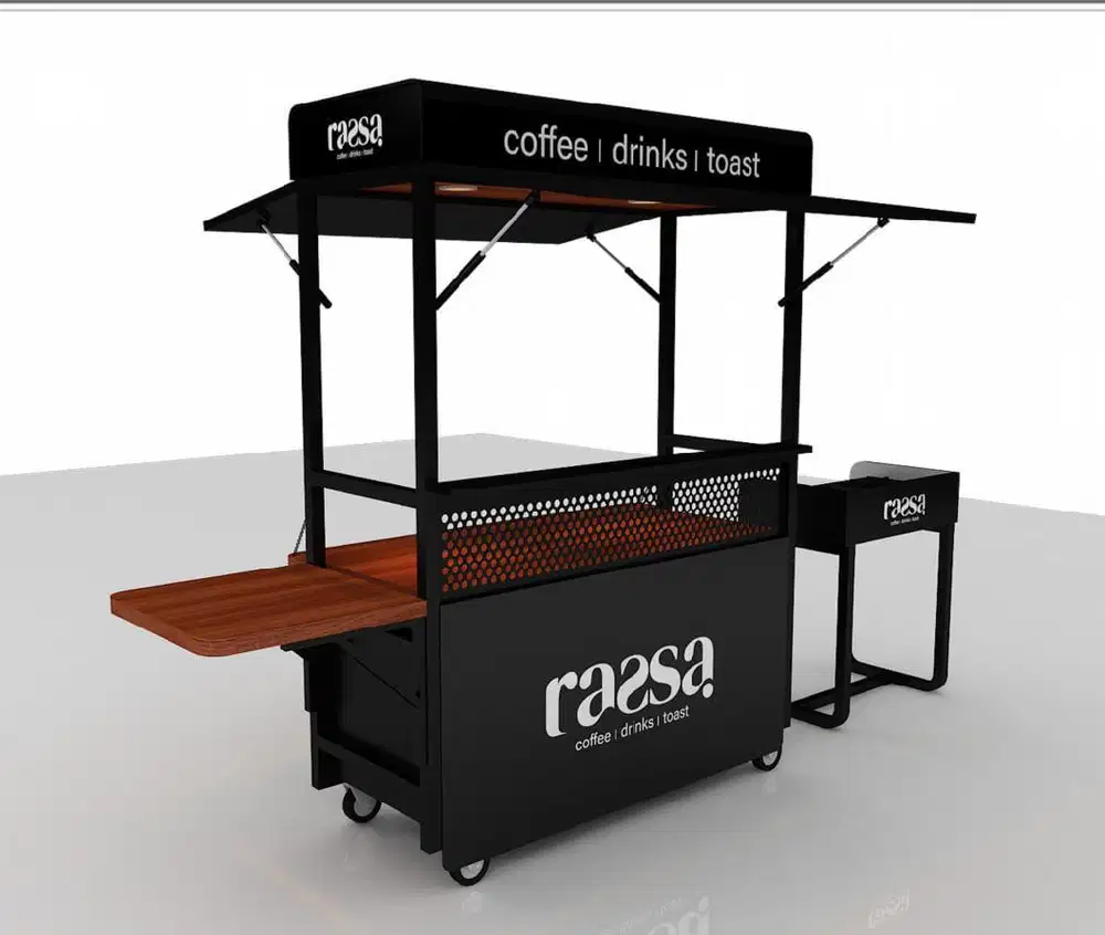 Gerobak makanan minuman