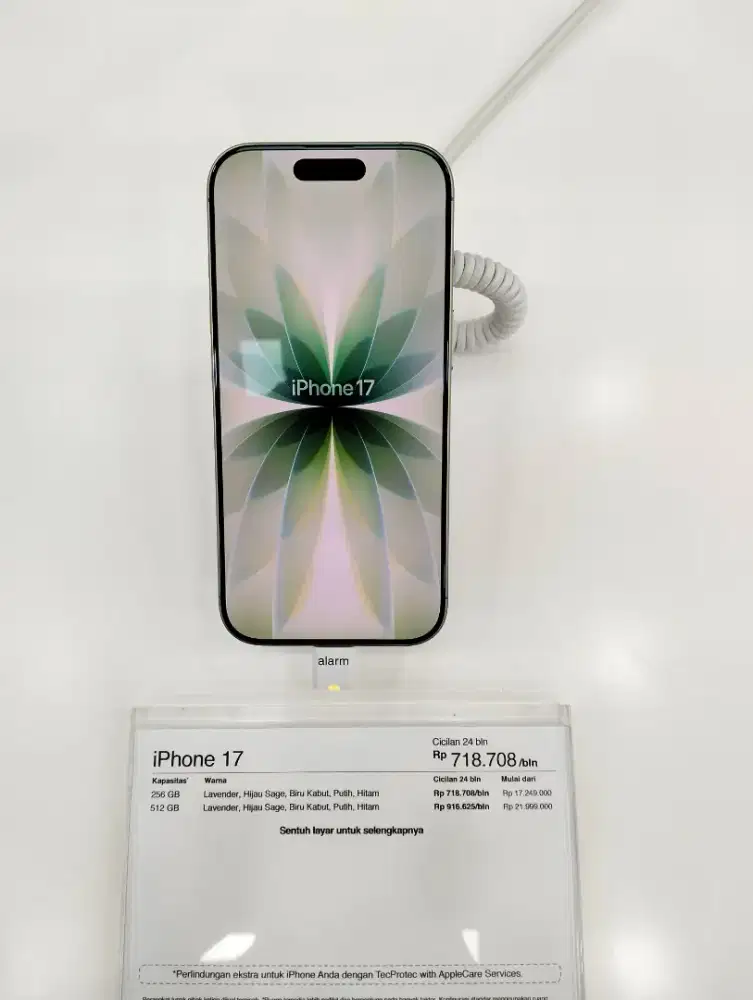 Credit iPhone 17 256GB cicilan bunga mulai 0%