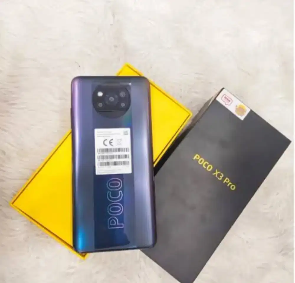 Murah hp Poco X3 pro 6/128 lkp, bs TT