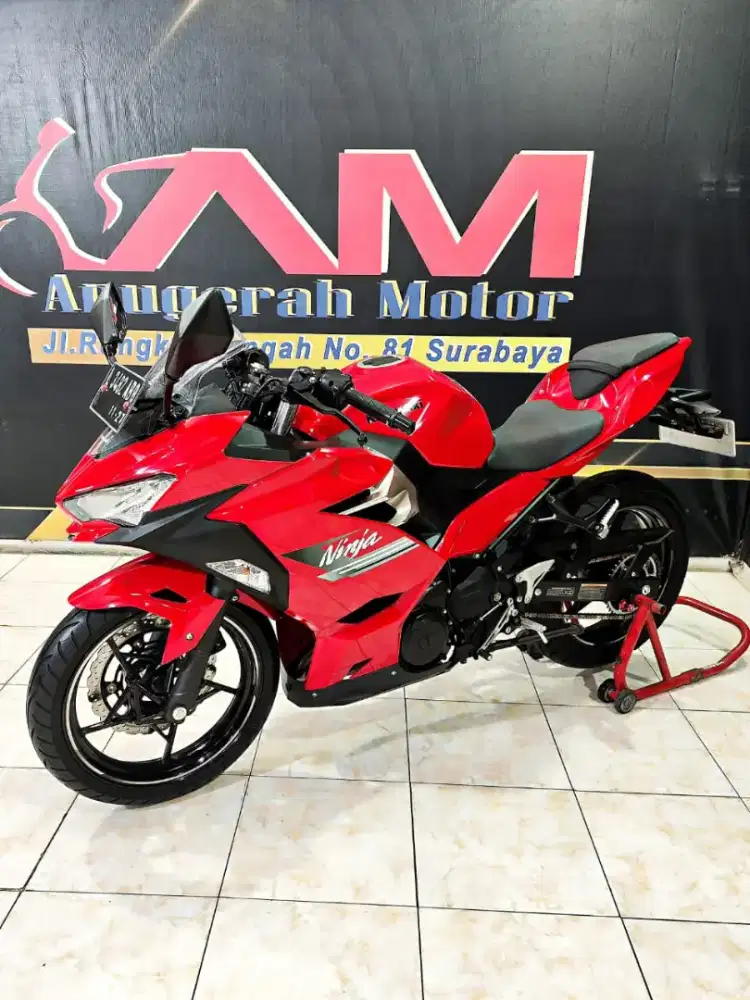 Kawasaki New Ninja 250 FI TH 2022 odo 2rb Anugerah motor rungkut