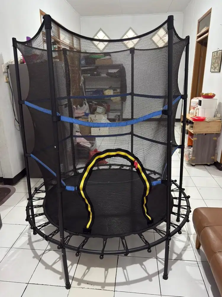 Dijual Trampolin anak diameter 1.5 meter,bisa buat dewasa