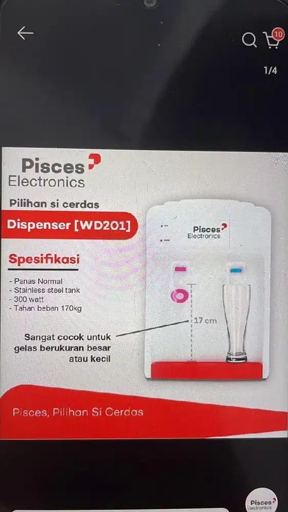 Dispenser air biasa&panas