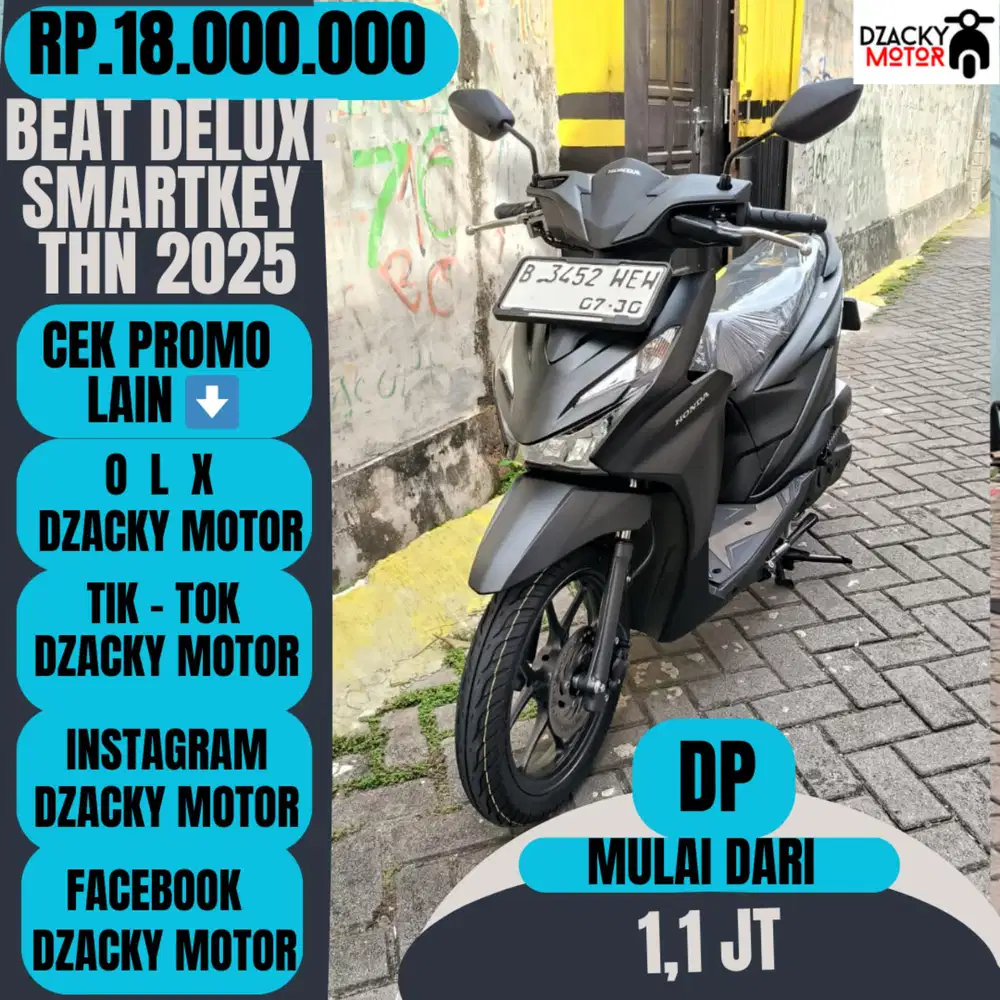 BEAT DELUXE SMARTKEY THN 2025