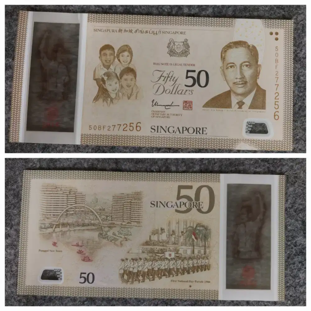 Jual uang Singapore hari ulang tahun kemerdekaan ke 50 tahun