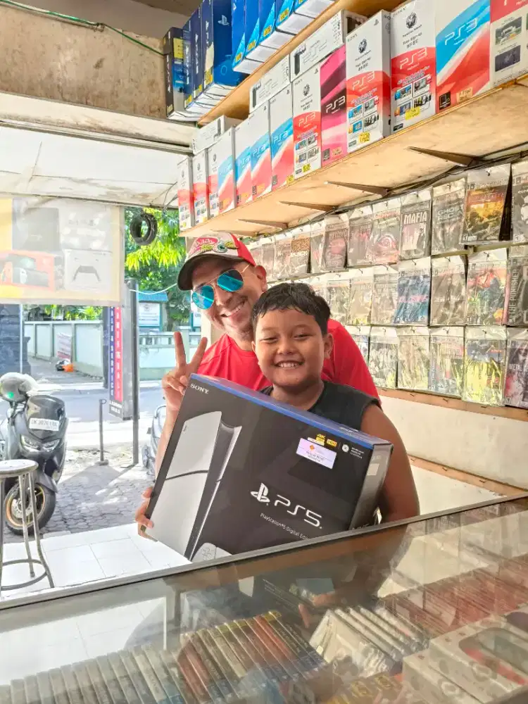 PS5 SLIM NEW DIGITAL, GARANSI RESMI SONY INDONESIA 1 TAHUN