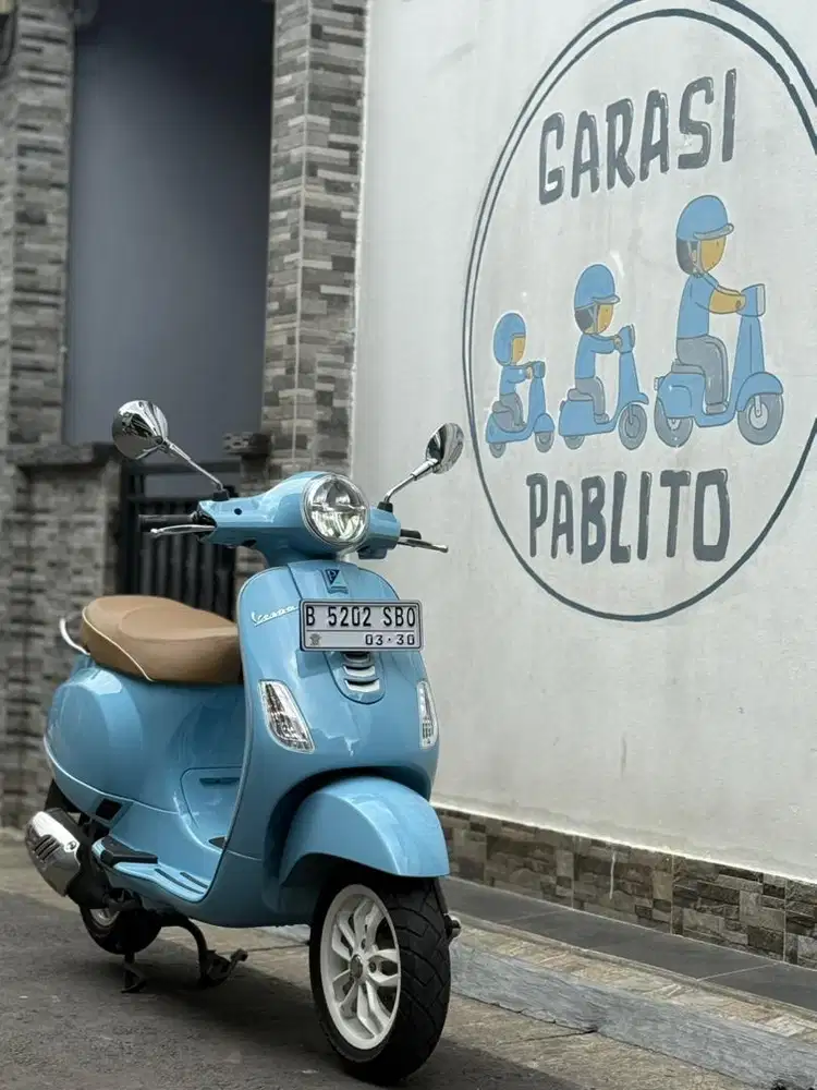 Vespa Lx 125 Blue Capri 2024