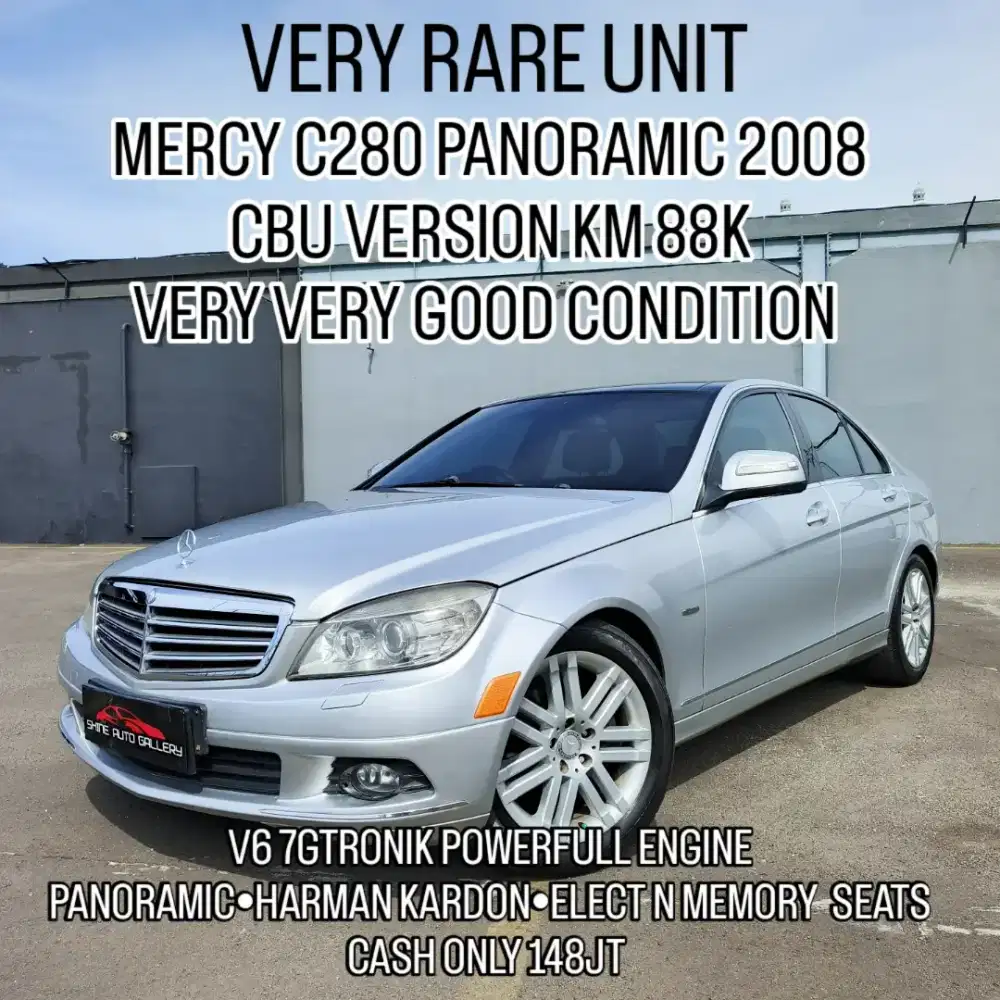 RARE ITEM ! MERCEDES C280 PANORAMIC 2008