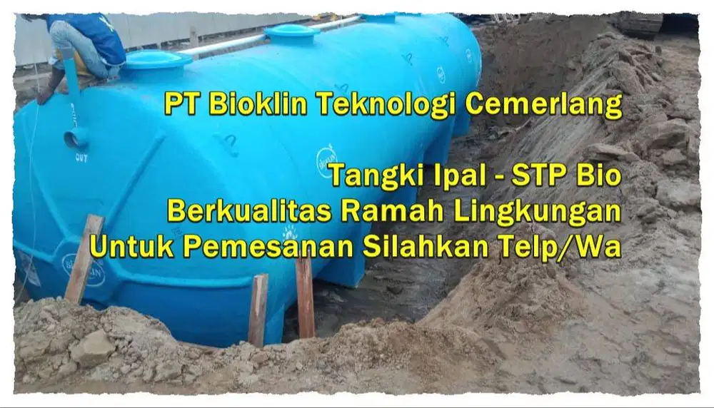 IPAL TANK/IPAL FIBERR/IPAL KLINIK/IPAL/TANGKI IPAL STP