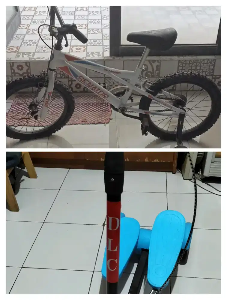 Dijual Sepeda utk bocil kondisi ban msh baru jrg pakai