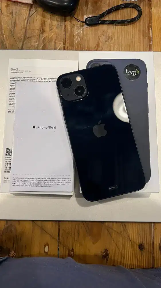 iphone 13 128 gb ibox ( garansi on sampai 2026 bulan 6 ).