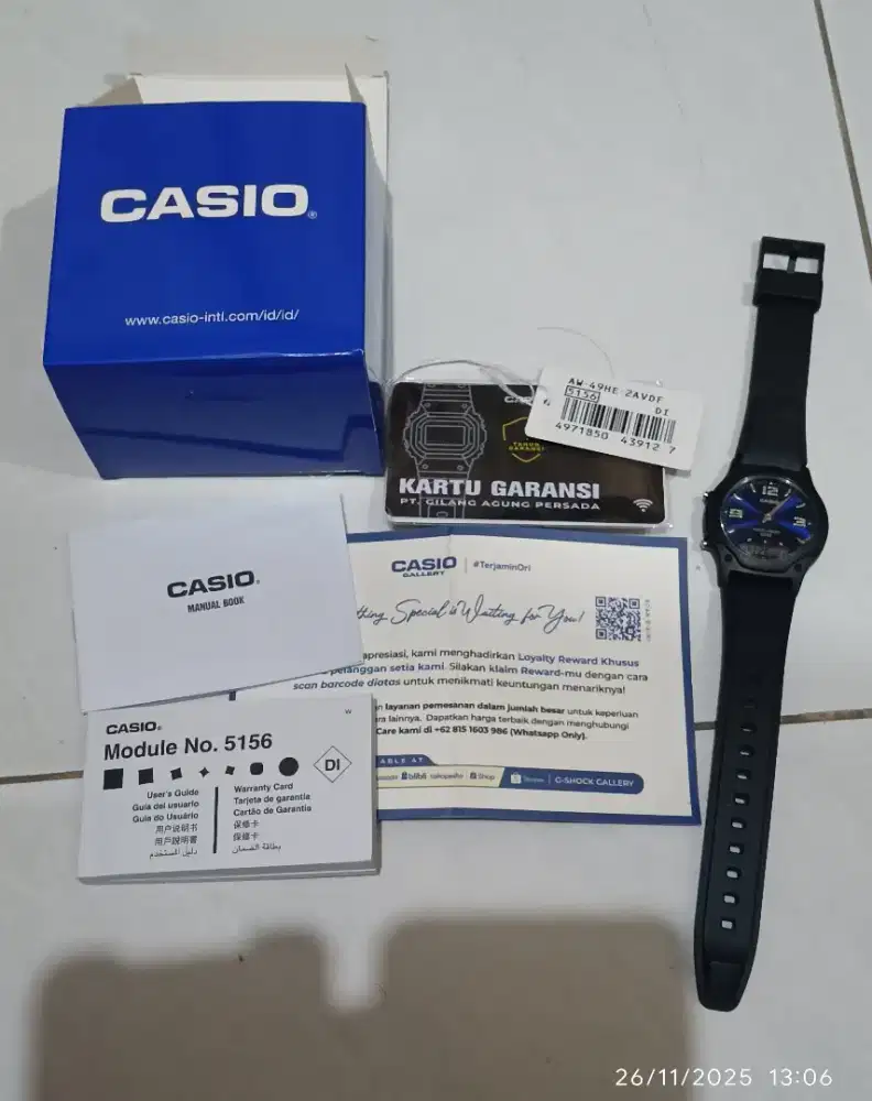 CASIO AW-49HE-2AVDF Original Japan