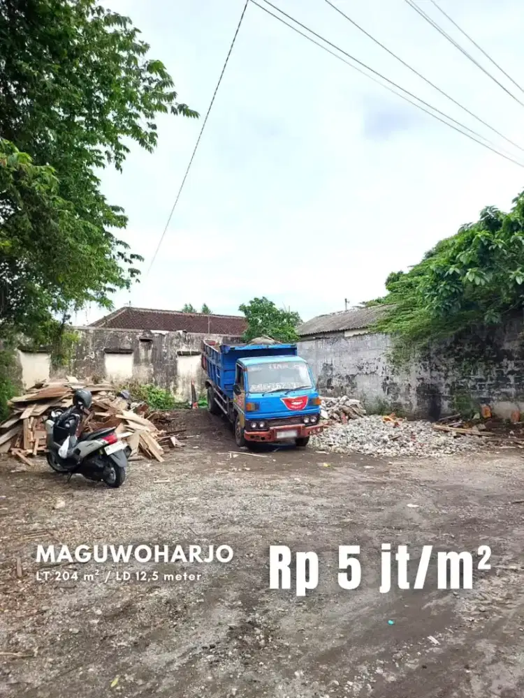 Dijual Tanah Pekarangan Dalam Ringroad di Maguwoharjo