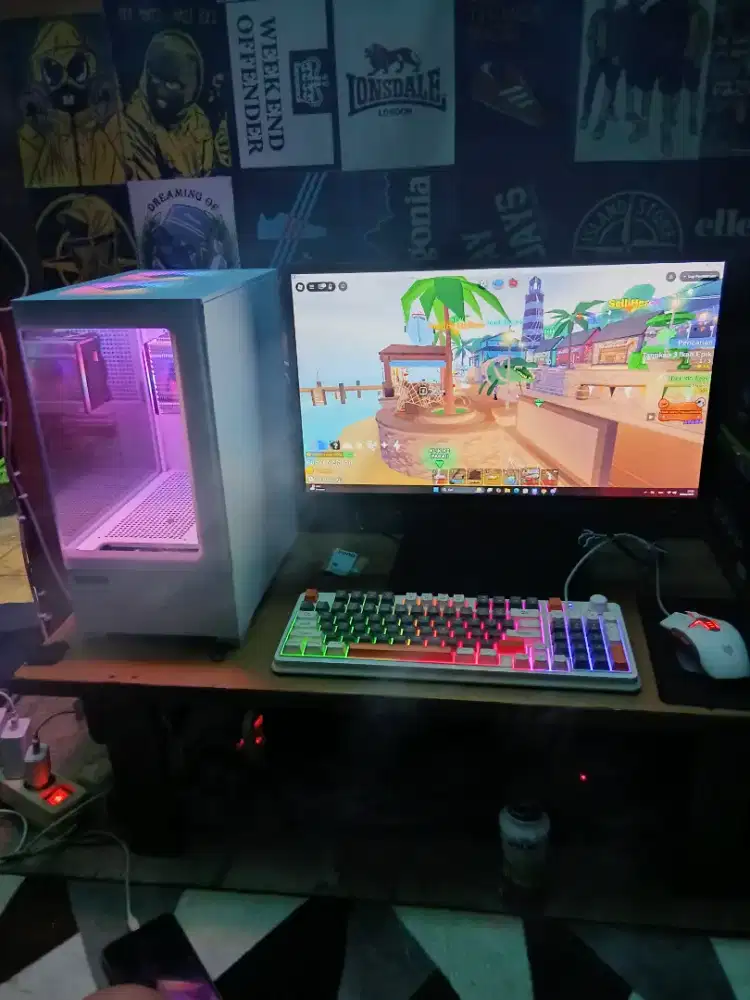 Komputer 1 set livestreaming gaming pemakaian sendiri