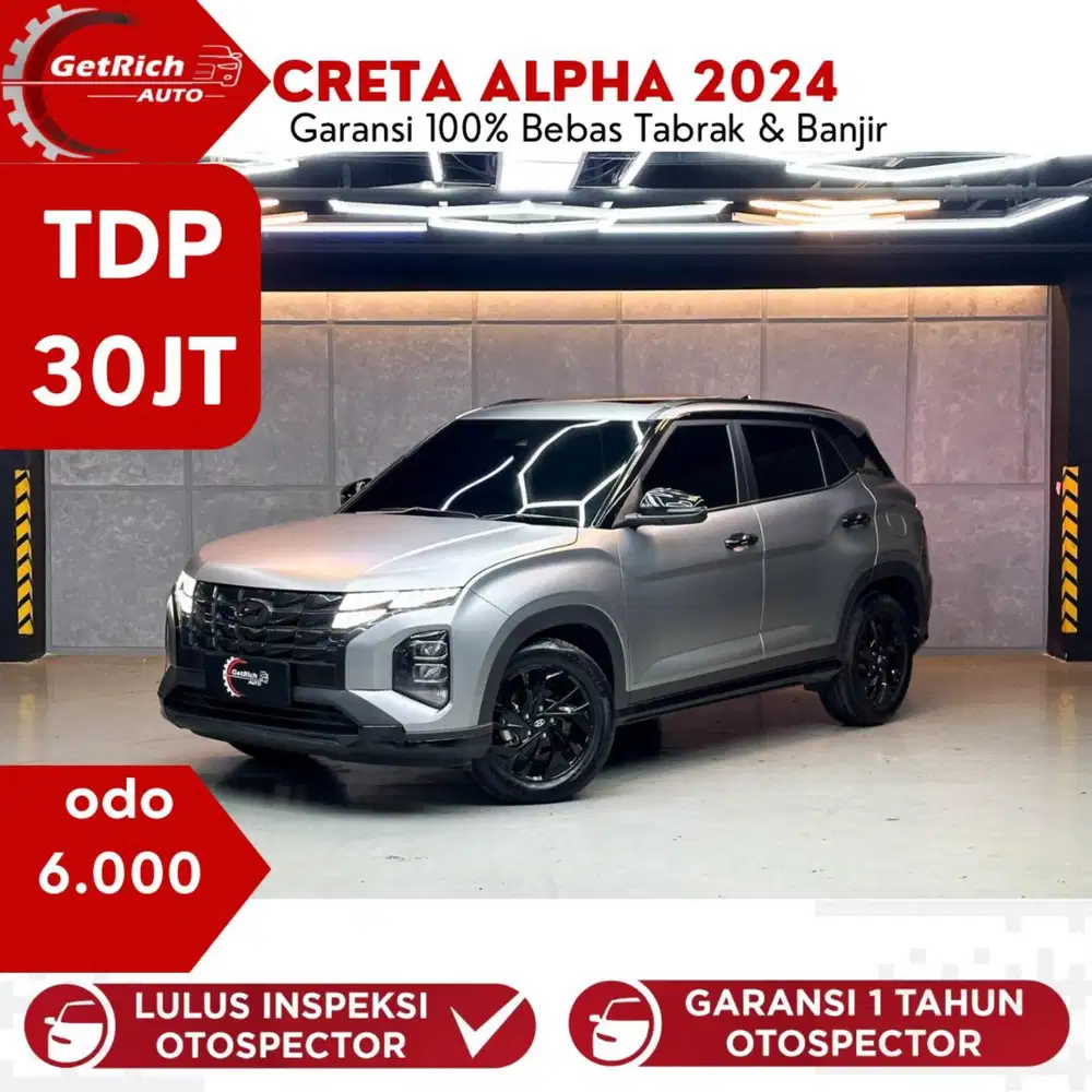 Km 6Rb Hyundai Creta Alpha Abu Abu Matte 2024