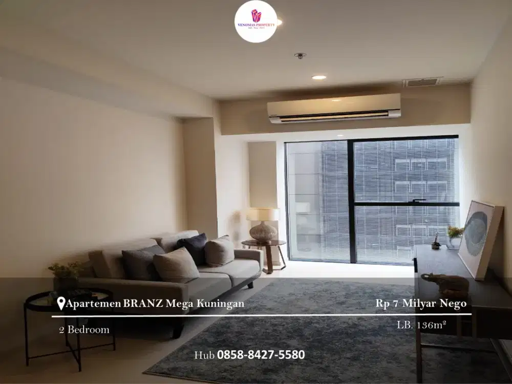 Dijual Apartement Branz Mega Kuningan 2BR Full Furnished