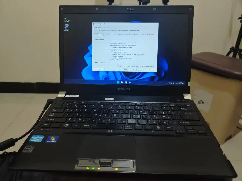 Laptop Toshiba Dynabook R732/F
