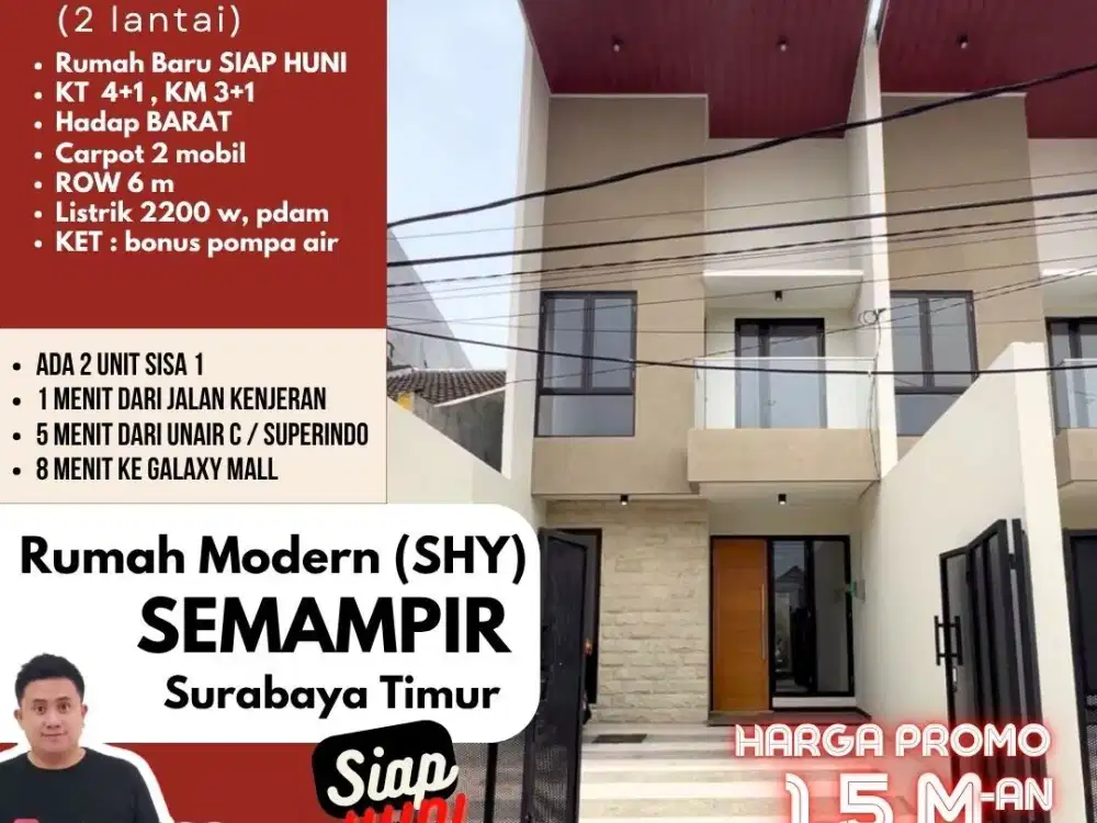 jual rumah surabaya, rumah semampir, rumah semolowaru, rumah modern minimalis