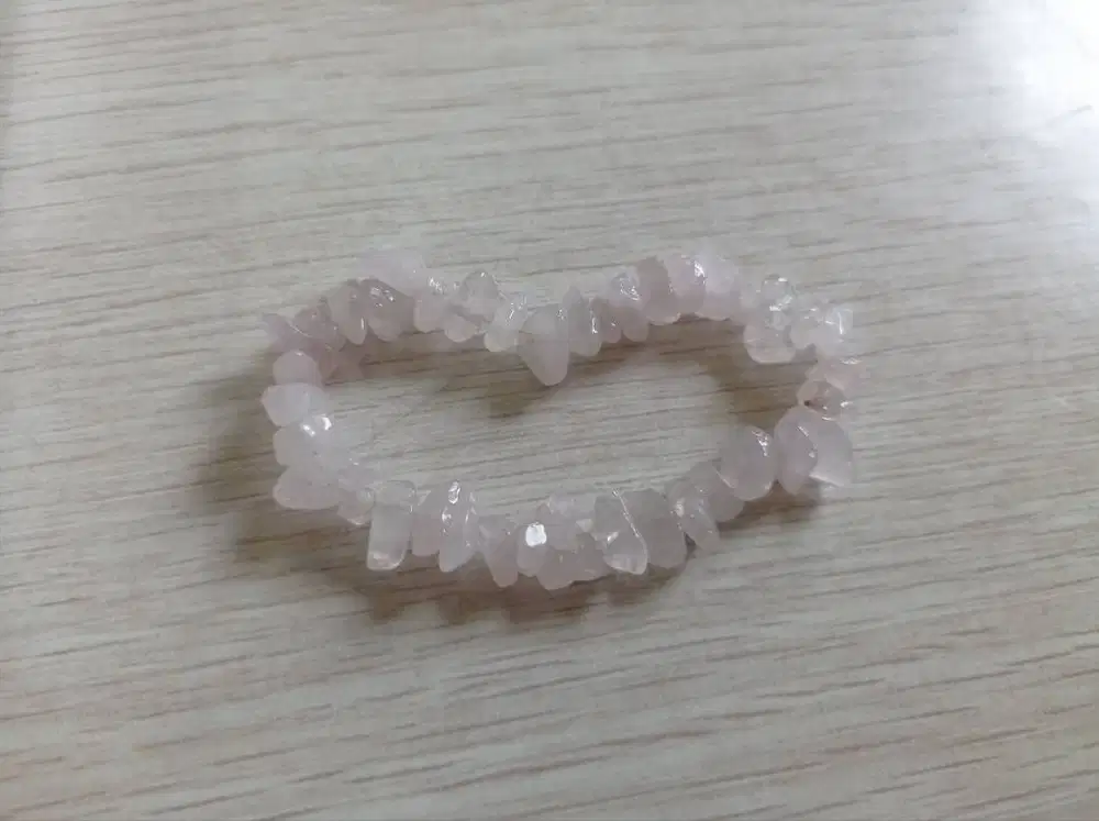 GELANG KRISTAL WANITA ASLI PINK