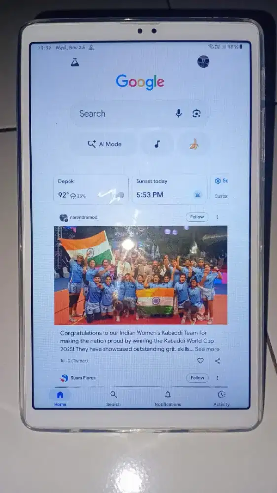 Samsung A7 lite 3/32 4G LTE MULUS NORMAL TINGGAL PAKE
