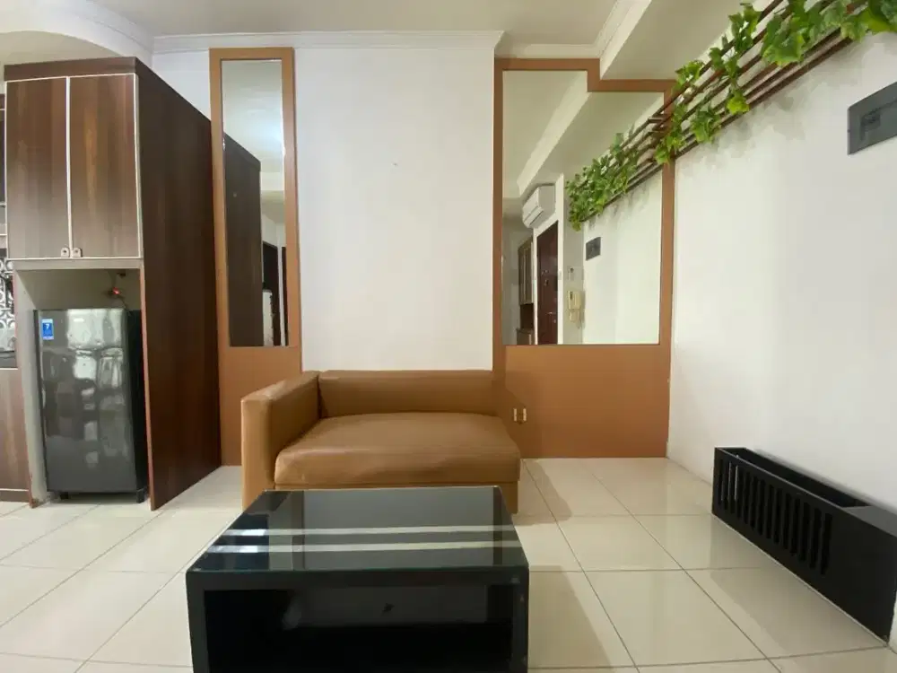 Disewakan Apartemen tipe 2BR di Mediterania Garden Residences 2  Furnish Bisa bulanan Lantai Rendah Lokasi Terbaik Dekat Central Park Mall